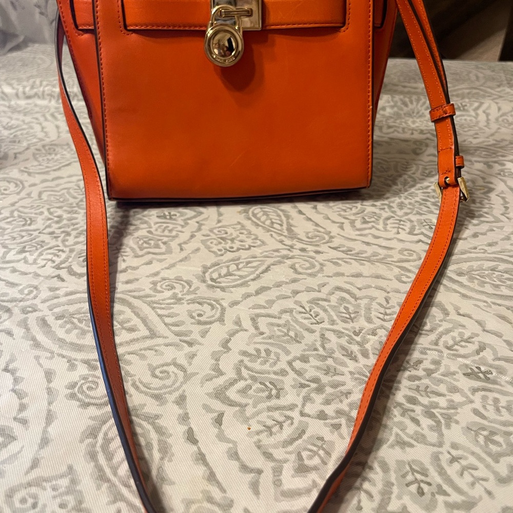 Michael Kors Burnt Orange Crossbody Bag - Picture 2 of 5